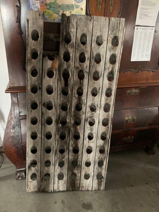 Wijnaccessoire - Champagne Rek - eikenhout - Champagne Rek, Antiquités & Art, Curiosités & Brocante