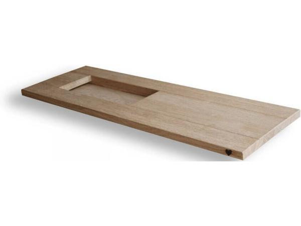 Veiling - 2x Royal Plaza badplank 78x26x4cm eiken, Maison & Meubles, Salle de bain | Meubles de Salle de bain