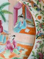 Bord - Porselein - Chinees bord Qing-dynastie, Antiek en Kunst