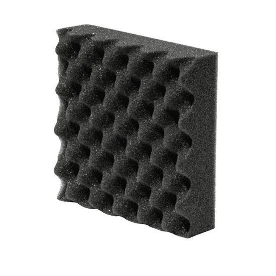 Noppenschuim 100x100x2 cm, Doe-het-zelf en Bouw, Ventilatie en Afzuiging, Verzenden