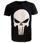 Marvel The Punisher Schedel T-Shirt - Officiële Merchandise, Nieuw