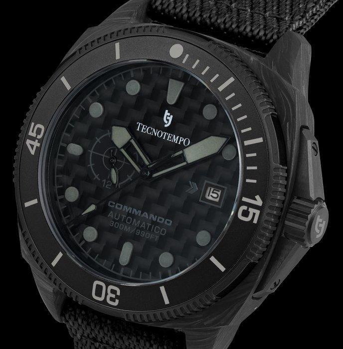Tecnotempo - Commando - Forged Carbon & Titanium -, Bijoux, Sacs & Beauté, Montres | Hommes