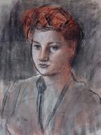 Achille Funi (1890–1972) - Ritratto di donna