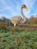 Beeld, Lifelike Crane bird - 135 cm - IJzer, Antiquités & Art