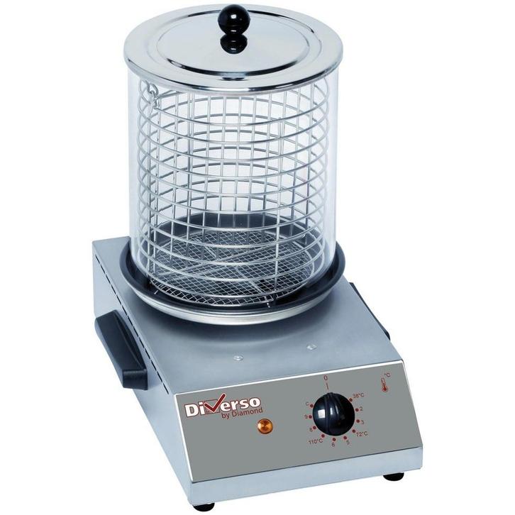 Worstenverwarmer | Pyrex Glas | 40 Worsten | 0.65kW |, Zakelijke goederen, Horeca | Keukenapparatuur, Nieuw in verpakking, Verzenden