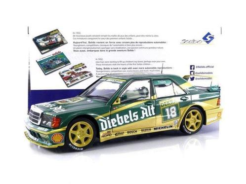 Solido - 1:18 - Mercedes-Benz 190 EVO II #18 Deutsche, Hobby & Loisirs créatifs, Voitures miniatures | 1:5 à 1:12