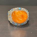 Armband - Zilver, Metaal, amber - China (Zonder