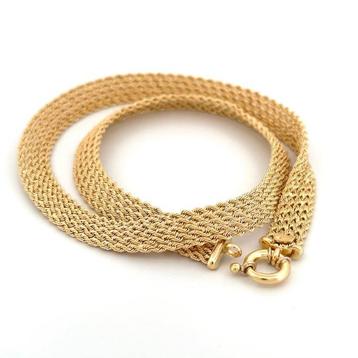 Handmade - Collier - Bismark - 17.8 g - 18 carats Or jaune
