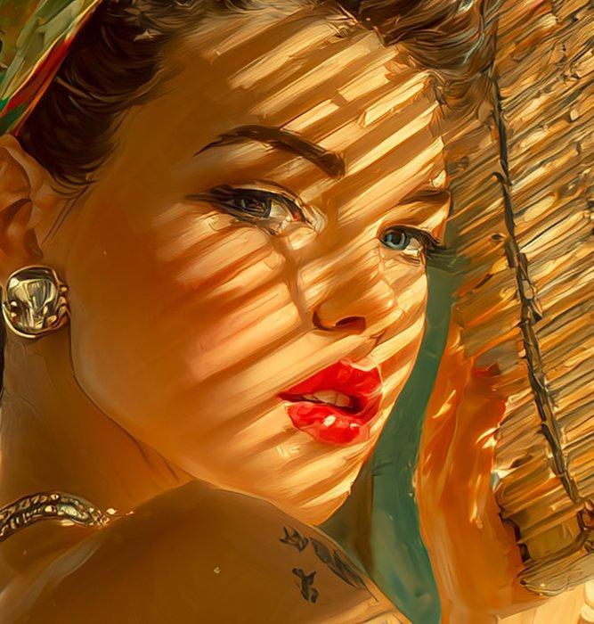 Ginger Red (1965) - Julia, Antiek en Kunst, Kunst | Designobjecten