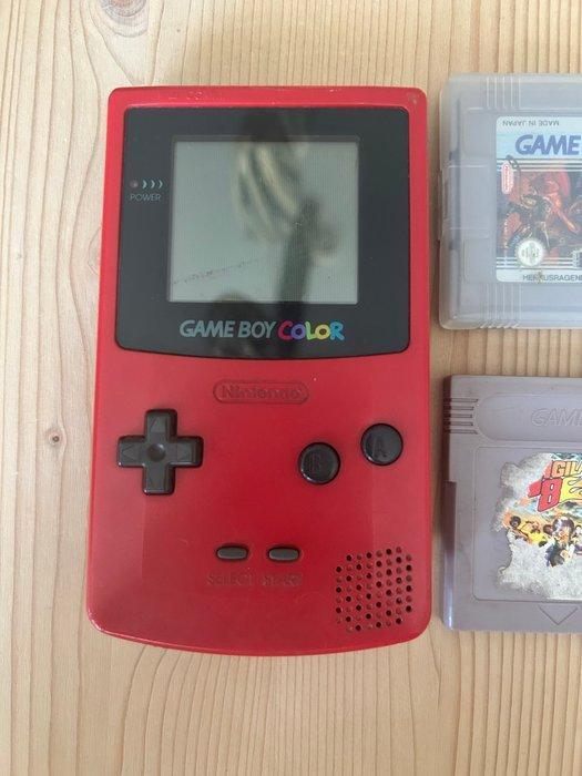 Nintendo - Gameboy Color - Videogameconsole + games, Games en Spelcomputers, Spelcomputers | Overige Accessoires