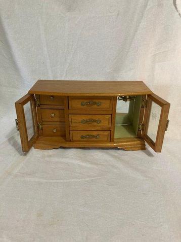No Reserve Price - Boîte à bijoux - Superbe Enfilade - Bois,