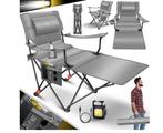 KESSER® camping ligstoel kampeerstoel 2 in 1 tot 160 kg | Op, Verzenden, Nieuw