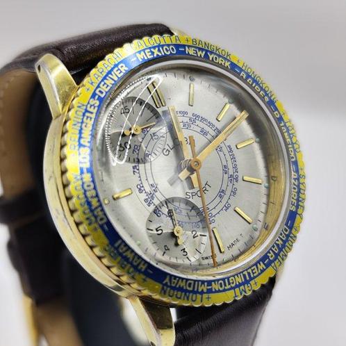 Globa - sport - Sans Prix de Réserve - Homme - 1965, Handtassen en Accessoires, Horloges | Heren