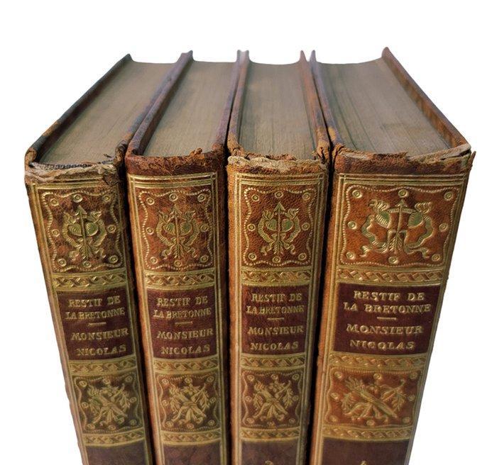 Restif de la Bretonne; Sylvain Sauvage - Monsieur Nicolas ou, Antiek en Kunst, Antiek | Boeken en Manuscripten