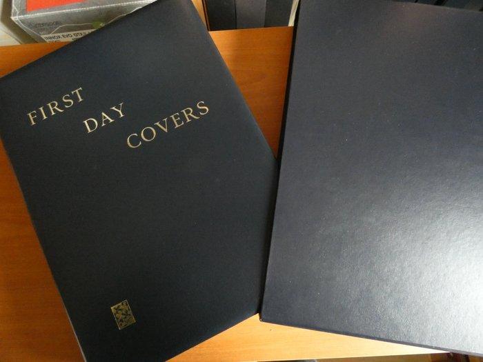 Nederland 2002/2010 - Collectie FDCs in DAVO LX album, Postzegels en Munten, Postzegels | Nederland