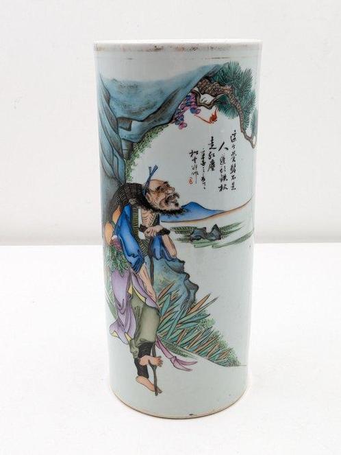 Vaas - Porselein - China - Qing Dynastie (1644-1911), Antiek en Kunst, Antiek | Overige Antiek