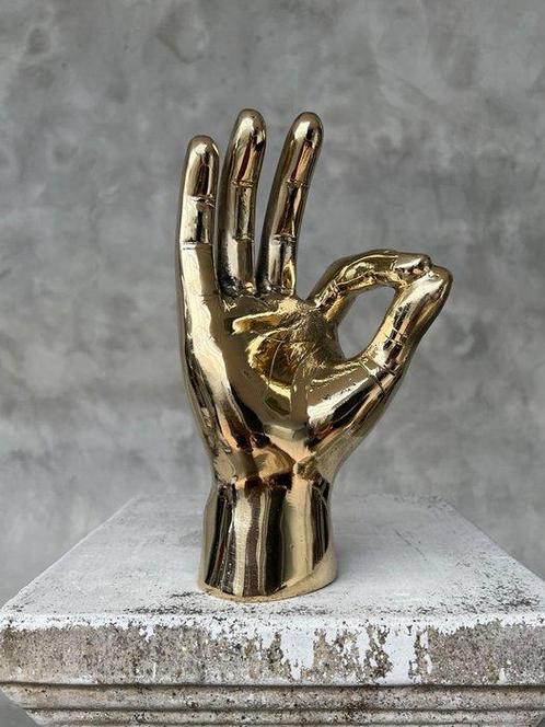 sculptuur, NO RESERVE PRICE - OK / Pico Bello Hand Signal, Antiquités & Art, Art | Objets design