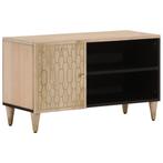 vidaXL Tv-meubel 80x31x46 cm massief mangohout, Huis en Inrichting, Kasten |Televisiemeubels, Verzenden, Nieuw
