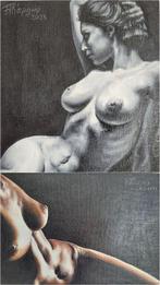 Karina Berezina (XX- XXI) - Nude & Venus (2 paintings)