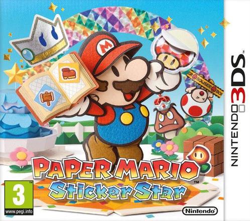 Paper Mario - Sticker Star [Nintendo 3DS], Consoles de jeu & Jeux vidéo, Jeux | Nintendo 2DS & 3DS, Envoi