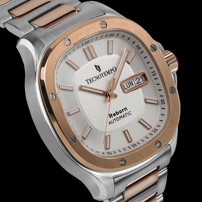 Tecnotempo - Automatic - Reborn - Gold tone - Zonder, Handtassen en Accessoires, Horloges | Heren