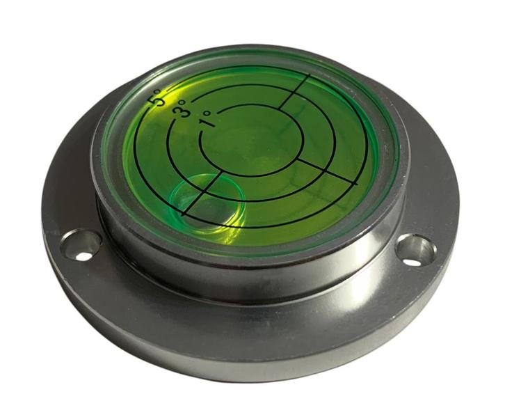 Ronde waterpas in aluminium behuizing (55x40x12 mm, zilver), Bricolage & Construction, Outillage | Autres Machines, Envoi