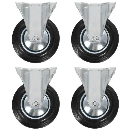 vidaXL Vaste wielen 4 st 160 mm, Doe-het-zelf en Bouw, Overige Doe-Het-Zelf en Bouw, Nieuw, Verzenden