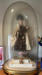 talleres de olot - Figuur - Virgen con Niño bajo urna de