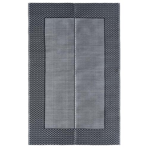 vidaXL Tapis dextérieur Gris 160x230 cm PP, Maison & Meubles, Accessoires pour la Maison | Plaids & Couvertures, Neuf, Envoi