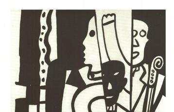 Fernand Léger (1881-1955), daprès - Jazz