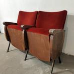 Chaise - Fer (fonte/fer forgé) - Deux sièges de cinéma, Antiquités & Art