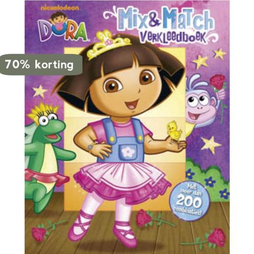 Dora - Mix & Match verkleedboek / Dora 9789089418753, Boeken, Overige Boeken, Gelezen, Verzenden