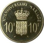Monaco. 10 Francs 1966 Grace & Rainier III. Proof (Zonder
