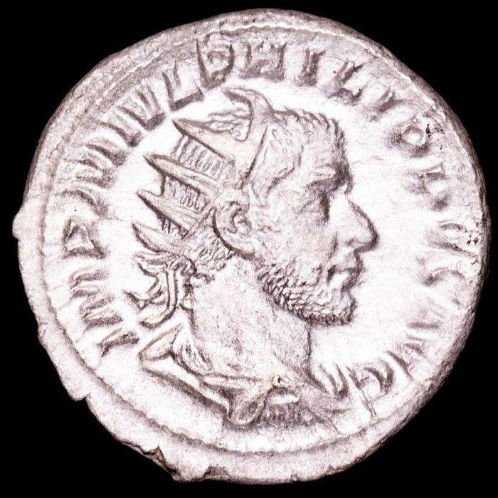 Romeinse Rijk. Philip I (244-249 n.Chr.). Antoninianus Rome,, Postzegels en Munten, Munten | Europa | Niet-Euromunten