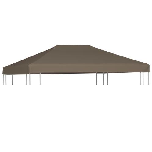 vidaXL Prieeldak 310 g/mÂ² 3x3 m taupe, Jardin & Terrasse, Tonnelles, Envoi