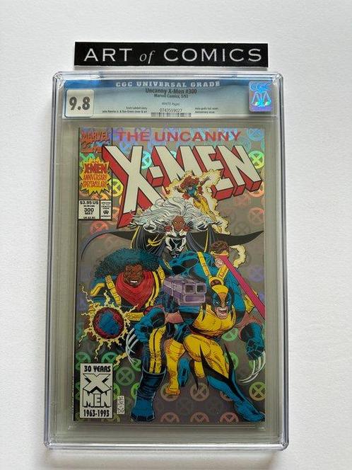 Uncanny X-Men #300 - Holo-Grafx Foil Cover - CGC 9.8 -, Boeken, Strips | Comics