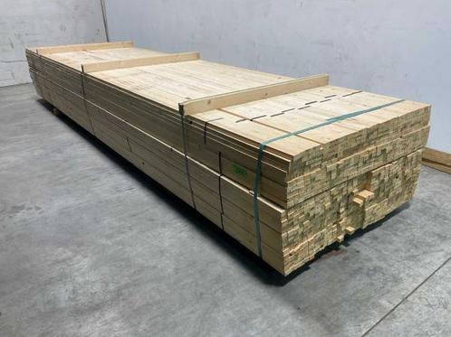 Veiling - 200x Vuren panlat geschaafd 420x3,2x2,2cm, Doe-het-zelf en Bouw, Hout en Planken