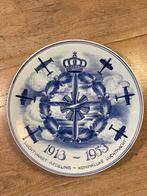 Plateelbakkerij Schoonhoven Bord ter gelegenheid van 40, Antiek en Kunst, Antiek | Wandborden en Tegels