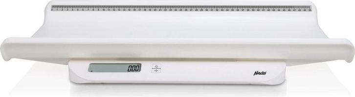 Baby weegschaal - Dierenweegschaal - Digitaal - Wit - Alecto, Elektronische apparatuur, Weegschalen, Nieuw, Verzenden