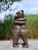 Beeldje - Knuffelende beren - Brons, Antiek en Kunst