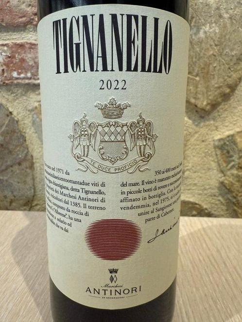 2022 Marchesi Antinori, Tignanello - Toscane IGT - 1 Fles, Verzamelen, Wijnen