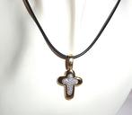 Hanger - 18 karaat Witgoud, Geel goud - 0.58ct. tw. Diamant