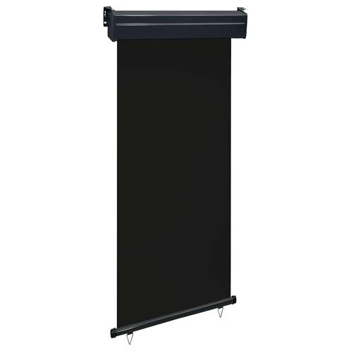 vidaXL Balkonscherm 105x250 cm zwart, Tuin en Terras, Parasols, Nieuw, Verzenden