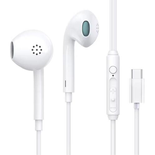 F20 Oordopjes met Microfoon en Controls - USB Type C Oortjes, Telecommunicatie, Mobiele telefoons | Oordopjes, Nieuw, Verzenden