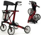 Opvouwbare Rollator Vermeiren Quadri Light Red (Nieuw), Divers, Déambulateurs, Ophalen of Verzenden