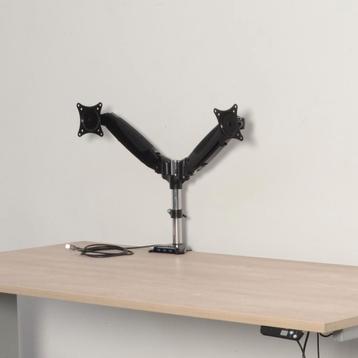 Arctic monitorarm, zwart / chroom, 66 x 76 cm beschikbaar voor biedingen