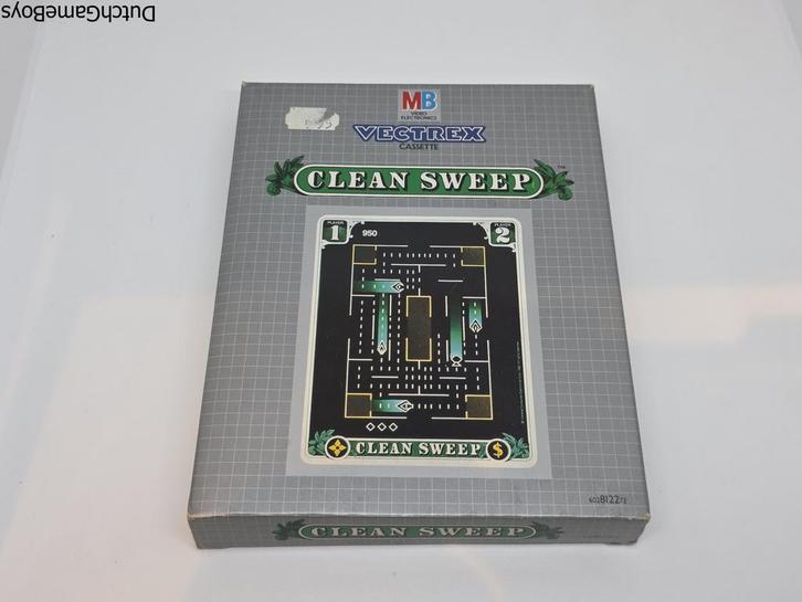 Vectrex - MB - Clean Sweep - Boxed, Games en Spelcomputers, Spelcomputers | Overige, Gebruikt, Verzenden