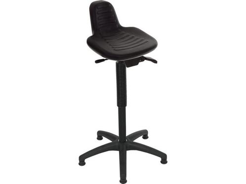 TAURUS - stahulp - Zithoogte 640-890 mm PU-zitting - Zwart, Huis en Inrichting, Woonaccessoires | Overige, Nieuw, Verzenden