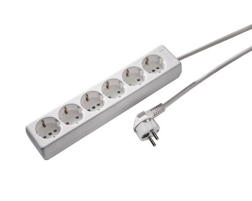 Martin Kaiser 6V 6-Weg stopcontact met 5m kabel Arctic White, Doe-het-zelf en Bouw, Elektriciteit en Kabels, Verzenden