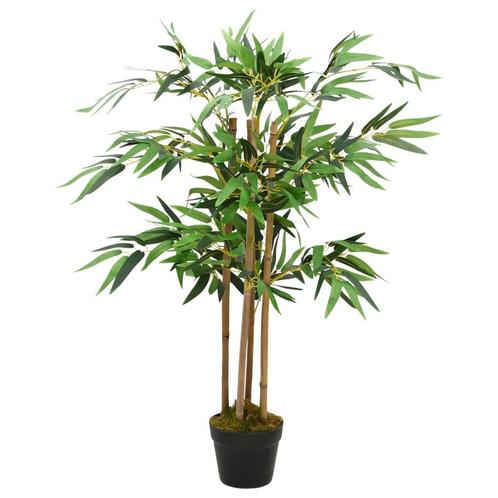 vidaXL Kunstplant bamboe Twiggy met pot 90 cm, Maison & Meubles, Accessoires pour la Maison | Plantes & Fleurs artificielles, Envoi